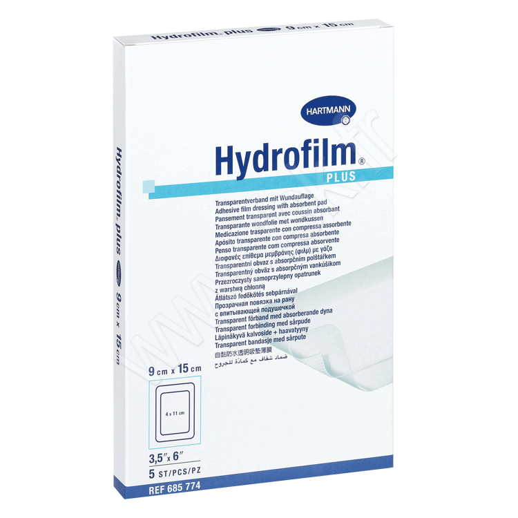 PW00236 Pansement de Recouvrement: Pansement Hydrofilm plus