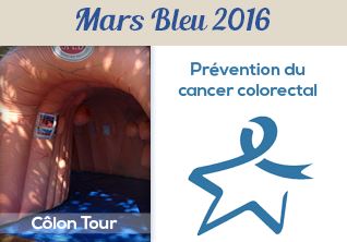 mars_bleu Mars Bleu 2016 : un mois dédié au dépistage du cancer colorectal