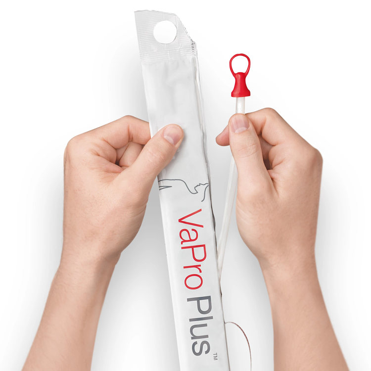 Set sonde Vapro Plus droite Rétention urinaire