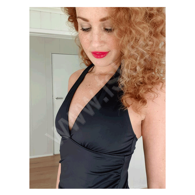 Maillot de bain 1 pièce noir Sous Vêtement pour Stomisés