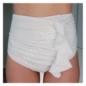 PW01230_3 image Bas de maillot de bain blanc Sous Vêtement pour Stomisés