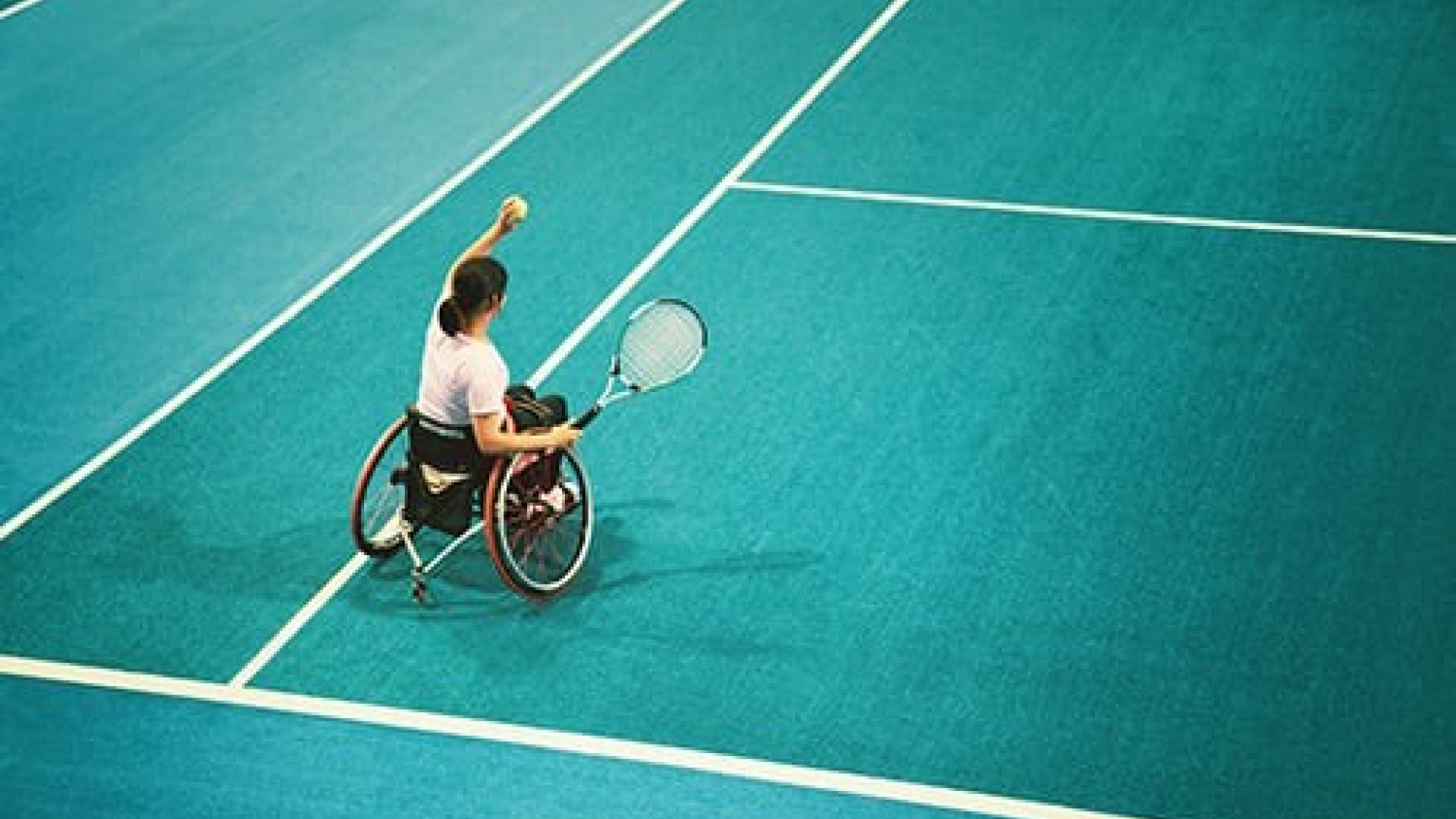 Vous souhaitez jouer au tennis, Apprenez &agrave; jouer au tennis en fauteuil roulant